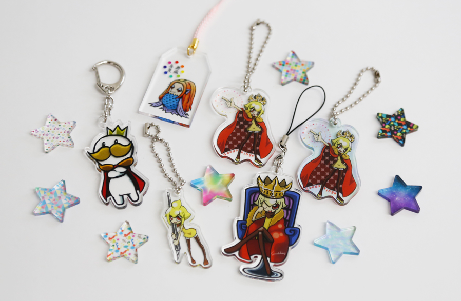 年末年始イベント応援アクリルキーホルダー(50×50mm)セット