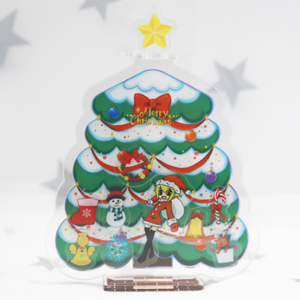 アクリルフレークスタンド(クリスマスツリー)